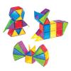 Cra-Z-Art Magrific 3D Magnetic Tile 70 Piece Set – Colorful Magnet Building Tiles with 3D Geometric Shapes – STEM Skills for Ages 3 and Up