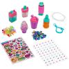 Cra-Z-Art Shimmer ‘n Sparkle Sparkling Gem Lip Treats Jewelry Making Kit, Decorate Lip Balms and Make Necklaces for Ages 8 and Up