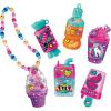 Cra-Z-Art Shimmer ‘n Sparkle Sparkling Gem Lip Treats Jewelry Making Kit, Decorate Lip Balms and Make Necklaces for Ages 8 and Up