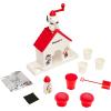 Cra-Z-Art Snoopy SNO-Cone Machine, Snow Cone Shaved Ice Maker Ice Shaver, Snoopy House Shaped Shaved Ice Maker Comes with Fruit Punch Flavor Packet, Ages 6 and Up, White