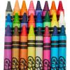 Cra-Z-Art Washable Crayons, Bulk Pack, 24 Count, 6 Packs of Crayons, Bulk School Supplies for Classroom, Back to School Essentials(24 Count (Pack of 1))