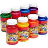 Cra-Z-Art Washable Glitter Paint Bulk Pack 8ct, Assorted Colors 4oz each bottle(Finger 4 ounce)