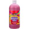 Cra-Z-Art Washable Tempera Paint Bulk Pack 6 Color Set Assorted Colors 32oz each bottle, 6 Super Bright Finger Paint Color, Great Back to School Teacher Supplies