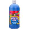 Cra-Z-Art Washable Tempera Paint Bulk Pack 6 Color Set Assorted Colors 32oz each bottle, 6 Super Bright Finger Paint Color, Great Back to School Teacher Supplies