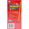 Cra-Z-Art Wood Cased Unsharpened #2 HB Yellow Pencils 96 Pack(24 Count (Pack of 1))