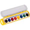 Cra-Z-art Washable Watercolors with Brush, 8 Colors, 1 Tray (10651)(1 Count (Pack of 1))