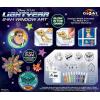 Disney Pixar Lightyear 2-in-1 Glow in The Dark Window Art Kit Makes Suncatchers and Window Stickers