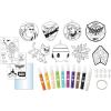 Disney Pixar Lightyear 2-in-1 Glow in The Dark Window Art Kit Makes Suncatchers and Window Stickers