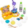 Disney Stitch Slimy Creations Studio, DIY Slime Making Kit with Colorful Confetti Mix-ins for Ages 6 and Up