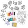 Disney The Little Mermaid 2-in 1 Sparkling Window Art Kit Makes 8 Sparkling Sun Catchers and Window Stickers, Ages 6 and Up