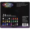 Rose Art Premium 24ct Soft Core Watercolor Pencils – Art Supplies for Drawing, Sketching, Adult Coloring in Design Storage Tin, multi (84402)