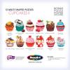 RoseArt – 13 Mini-Shaped – Pups in Cups – 500 Piece Jigsaw Puzzle for Kids and Adults(Cupcakes II)