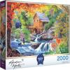 RoseArt – Abraham Hunter – The Guiding Light – 2000 Piece Jigsaw Puzzle for Adults(Spring Mill)