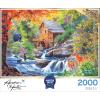 RoseArt – Abraham Hunter – The Guiding Light – 2000 Piece Jigsaw Puzzle for Adults(Spring Mill)