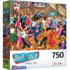 RoseArt – Back to The Past – Tailgating Fun – 750 Piece Jigsaw Puzzle for Adults(Sock Hop)