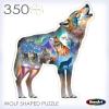 RoseArt – Big Shaped – Wolf II – 350 Piece Jigsaw Puzzle for Adults(Wolf II)