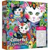 RoseArt – Colorful Expressions – Family Portraits – 300XL Piece Jigsaw Puzzle for Adults(Family Portraits)