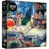 RoseArt – Halloween Mischievous Mice – 500 Piece Jigsaw Puzzle – Bewitching Mouse Puzzle for Adults(Mischievous Mice)