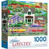 RoseArt – Home Country – Sweet n Sticky Honey Farm – 1000 Piece Jigsaw Puzzle for Adults(Flowers From The Valley)