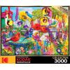 RoseArt – Kodak Premium – Bird Bath Garden – 3000 Piece Jigsaw Puzzle for Adults(Bird Bath Garden)
