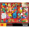 RoseArt – Kodak Premium – Bird Bath Garden – 3000 Piece Jigsaw Puzzle for Adults(Vintage Toy Box)