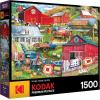 RoseArt – Kodak Premium – Chicago – 1500 Piece Jigsaw Puzzle for Adults(Country Compilation)