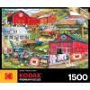 RoseArt – Kodak Premium – Chicago – 1500 Piece Jigsaw Puzzle for Adults(Country Compilation)