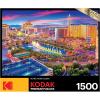 RoseArt – Kodak Premium – Chicago – 1500 Piece Jigsaw Puzzle for Adults(Last Vegas Strip)