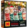 RoseArt – Kodak Premium – Sneaky Kats II – 350 Piece Jigsaw Puzzle for Adults(Kitten Stockings)