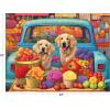 RoseArt – Kodak Premium – Sneaky Kats II – 350 Piece Jigsaw Puzzle for Adults(Pickup Pups)