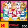 RoseArt – Kodak Premium – Sneaky Kats II – 350 Piece Jigsaw Puzzle for Adults(Sneaky Kats II)