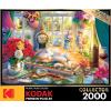RoseArt – Kodak Premium Collector – Puzzle Time – 2000 Piece Jigsaw Puzzle for Adults