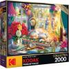 RoseArt – Kodak Premium Collector – Puzzle Time – 2000 Piece Jigsaw Puzzle for Adults
