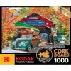 RoseArt – Kodak Premium Cork – Love is Everywhere – 1000 Piece Jigsaw Puzzle for Adults(Covered Bridge)
