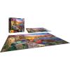 RoseArt – Kodak Premium Cork – Love is Everywhere – 1000 Piece Jigsaw Puzzle for Adults(Manhattan Balcony Sunset)