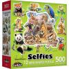 RoseArt – Mini-Shaped – Jungle Selfies – 500 Piece Jigsaw Puzzle for Adults(Jungle Selfies)