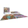 RoseArt – Snack Size Multi-Puzzle Set – Peanuts – 4 x 100 Piece Jigsaw Puzzle for Adults(Color Palette)