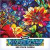 RoseArt – Stained Glass – The Sun Shines on Dreamland – 300 Piece Jigsaw Puzzle for Adults(Flowers)