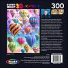RoseArt – Super Deep 3D Hot Air Balloon Magic 300 Jigsaw Puzzle for Adults(Balloon Magic)
