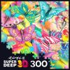 RoseArt – Super Deep 3D Hot Air Balloon Magic 300 Jigsaw Puzzle for Adults(Butterfly Magic)