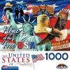 RoseArt – USA – Home of The Free – 1000 Piece Jigsaw Puzzle for Adults