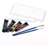RoseArt Premium 36ct Acrylic Paint Set in Wooden Case -Complete Acrylic Artist Set for Canvas, Wood, Ceramic and Fabrics – Painting Supplies for Casual and Professional Artists, 9.6ml (84403)(36 Count)