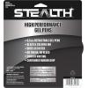 RoseArt Stealth Retractable 4 Count Medium 0.7MM Gel Pen with Comfort Grip, 4 Classic Colors, 2 Black, 1 Blue,1 Red, No Smear, No Bleed(12 count)