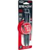 RoseArt Stealth Retractable 4 Count Medium 0.7MM Gel Pen with Comfort Grip, 4 Classic Colors, 2 Black, 1 Blue,1 Red, No Smear, No Bleed(2 count)