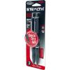 RoseArt Stealth Retractable 4 Count Medium 0.7MM Gel Pen with Comfort Grip, 4 Classic Colors, 2 Black, 1 Blue,1 Red, No Smear, No Bleed(2 count)