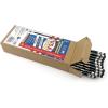 RoseArt U.S.A. Gold Pre-Sharpened American Wood Cased #2 HB Natural Pencils, 48 Pack(Black)