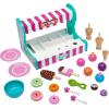 RoseArt Wooded Ice Cream Parlor Play Set 23 Piece Pretend Ice Cream Shop Gift for Toddler Ages 3 and Up