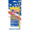 The Write Dudes U.S.A. Gold Pencils