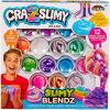 CRA-Z-Slimy Slimy Blendz Premade Slime Set, 12 Rainbow Slime Cans with Foam Beads, Sequins & Clear Beads, Sensory Mixing Kit for Kids Ages 6+