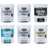 Charming Chalk All-In-One Furniture & Décor Paint – 6pc Set of Ultra Matte Chalk Finish Paint – 1 8oz jar each of Black, Cascade Blue, Parisian Grey, Sheepskin Cream and 2 jars of Cottage White